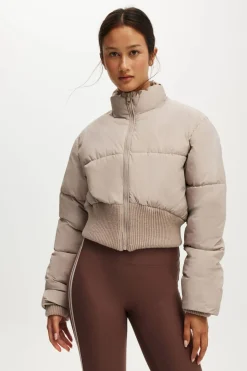 The Mother Puffer Contour Jacket