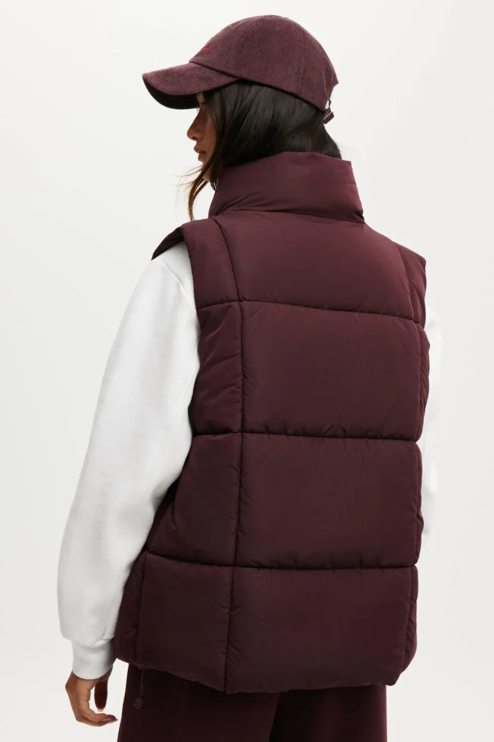 The Mother Puffer Quilted Vest