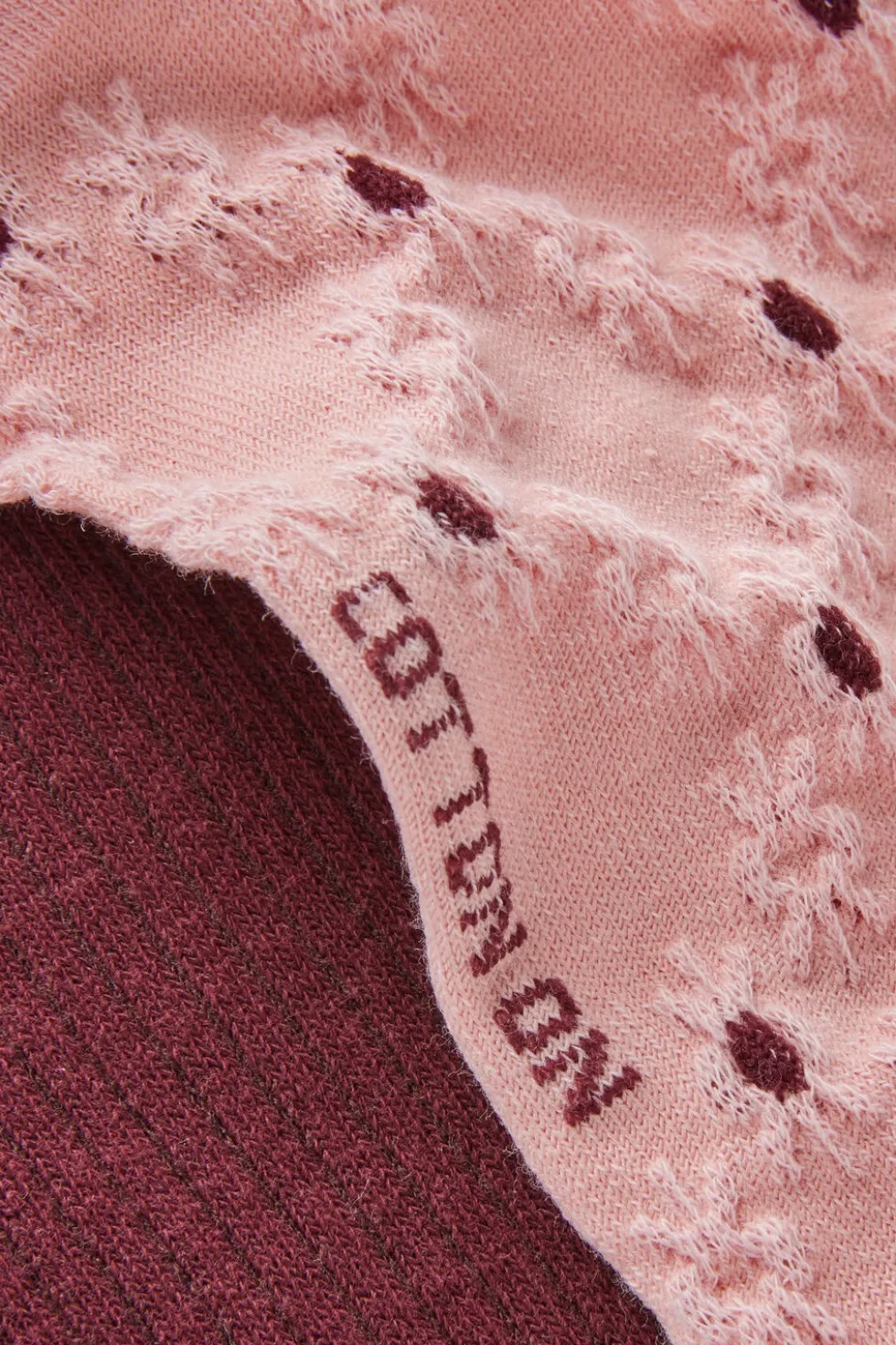 The Perfect Pair Frill Rib Crew Sock 2Pk