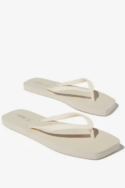 The Rubi Square Toe Flip Flop