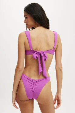 Tie Back Balconette Bikini Top