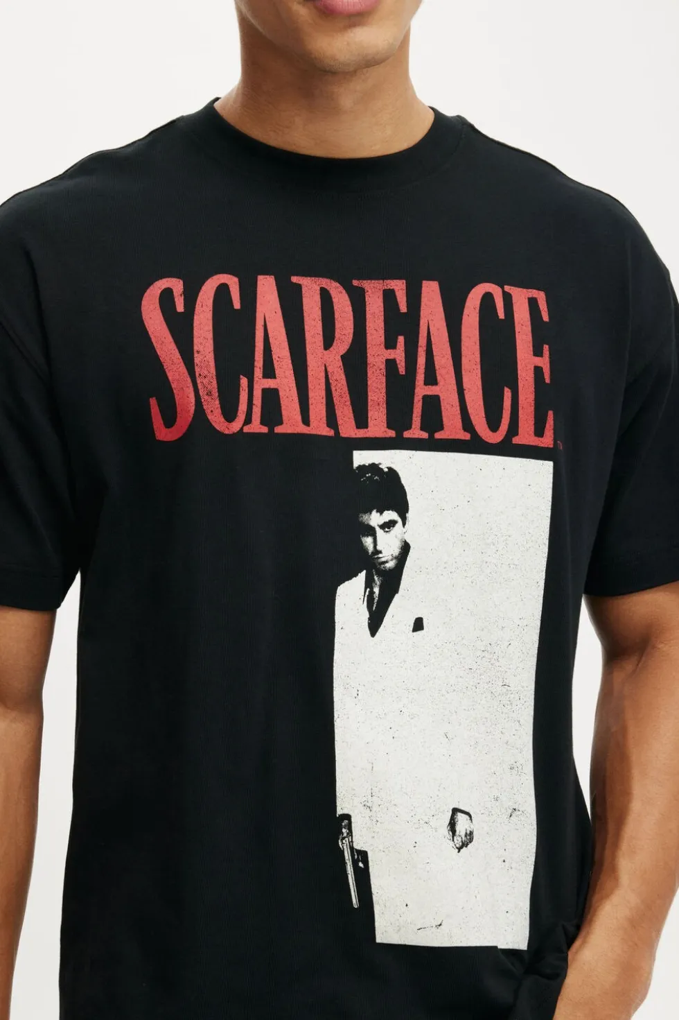 Tony Montana Scarface Box Fit T-Shirt