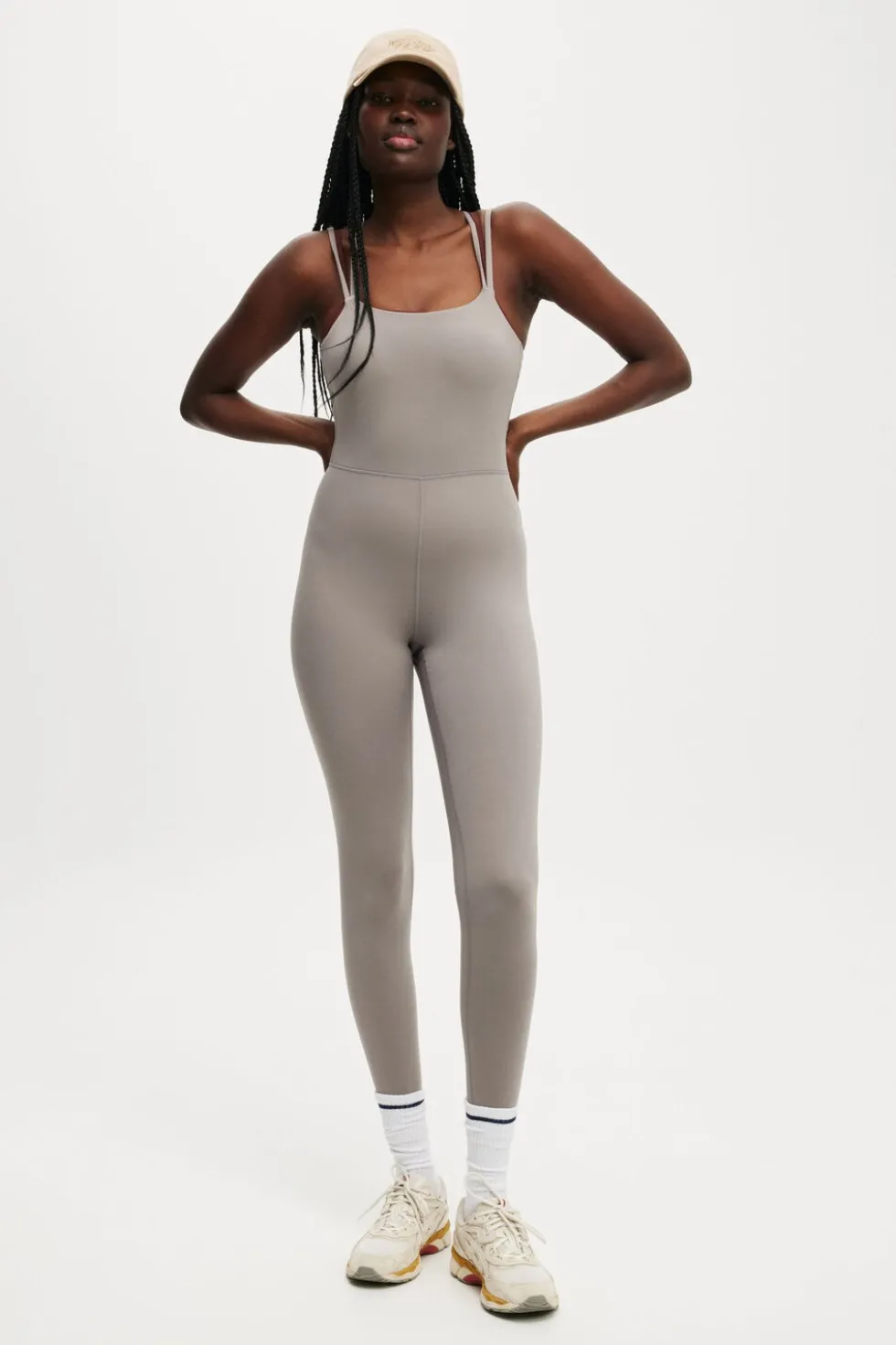 Ultra Soft Double Strap Full Length Onesie