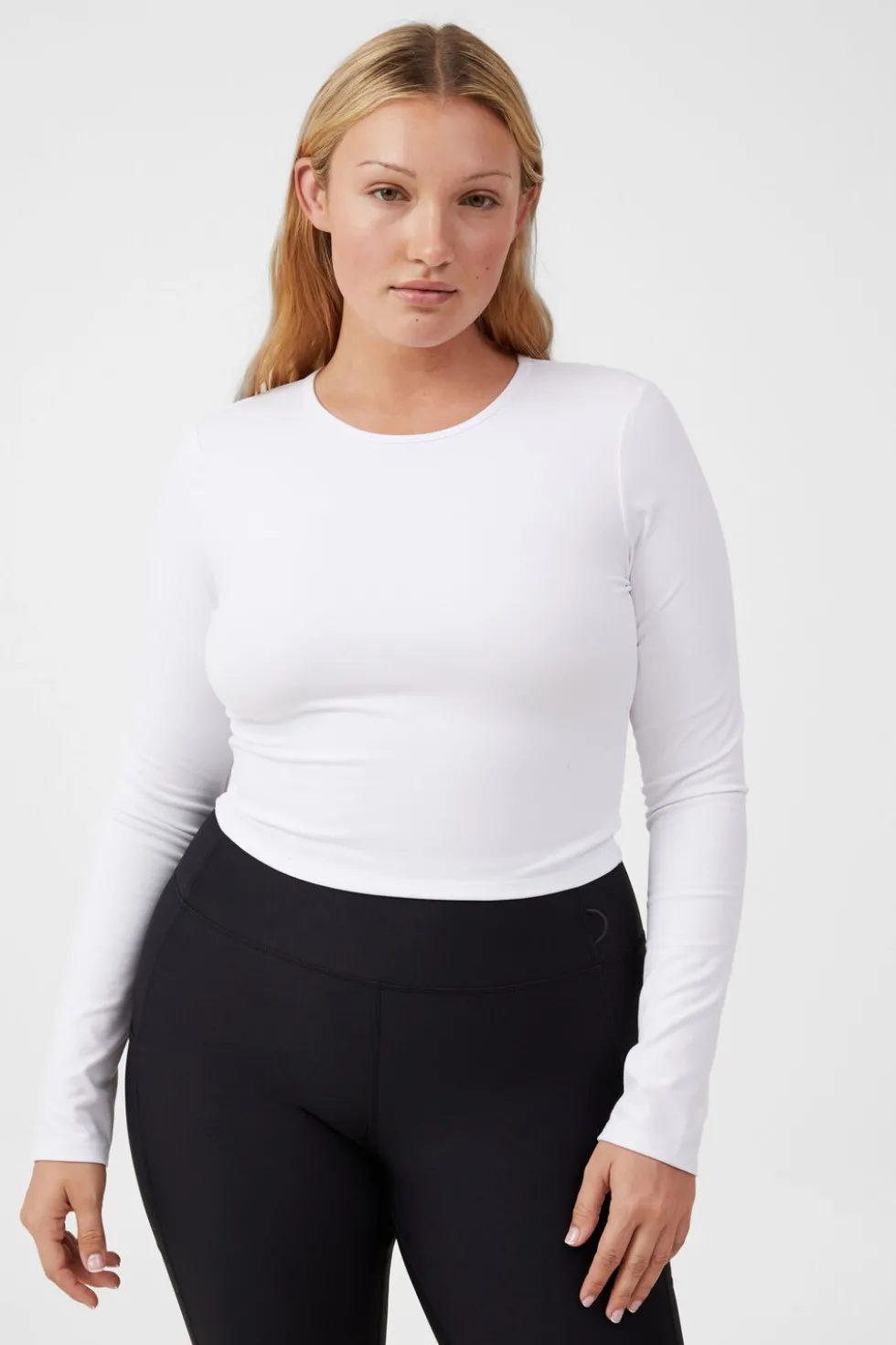 Ultra Soft Fitted Long Sleeve Top