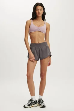 Ultra Soft Scrunch Front Strappy Crop