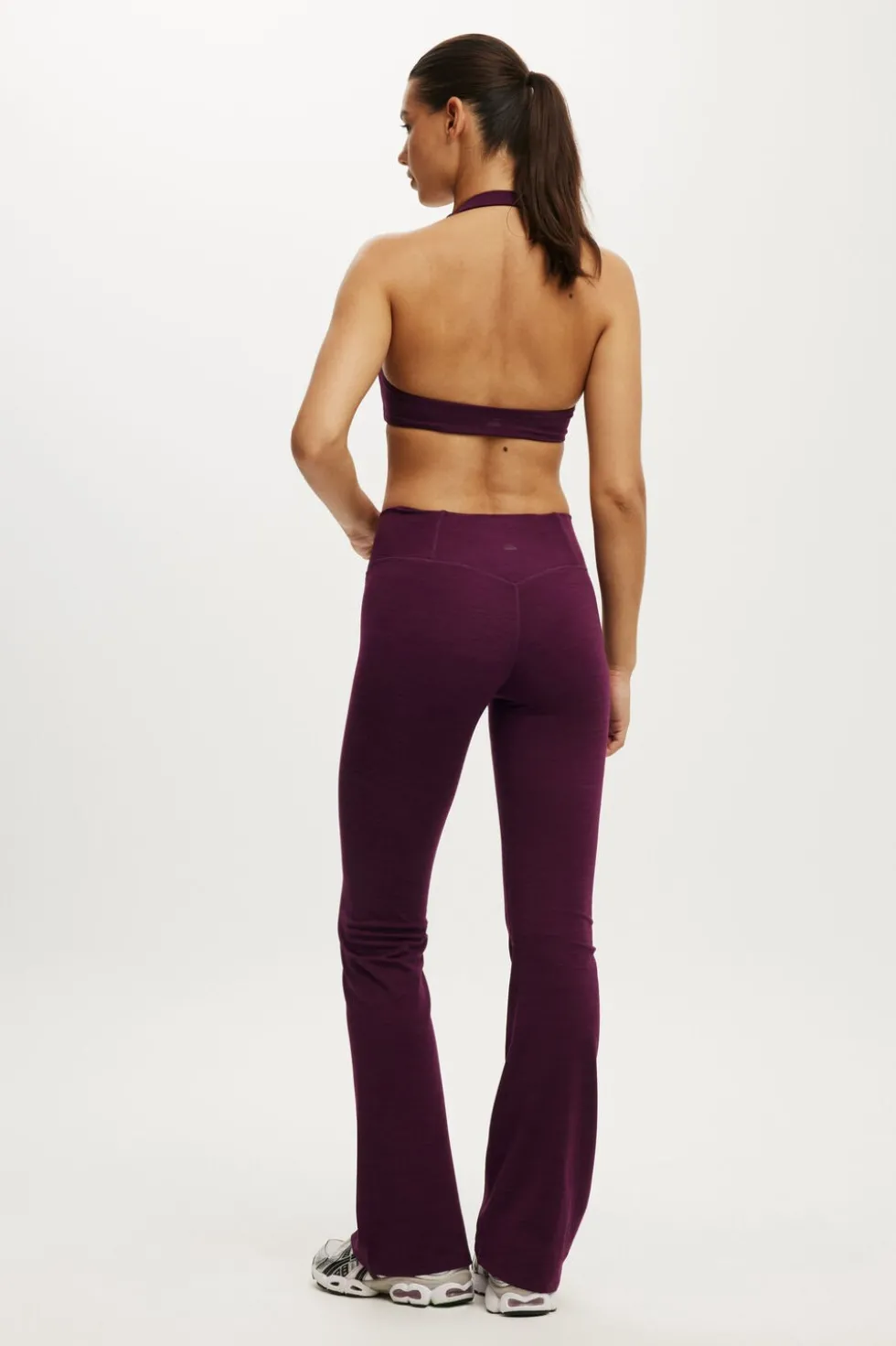 Ultra Soft Scrunch Front Flare