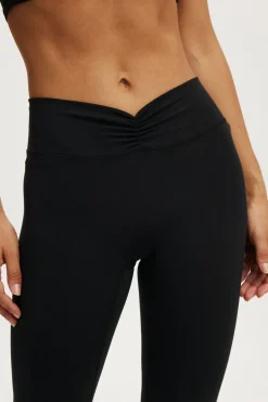 Ultra Soft Scrunch Front Flare