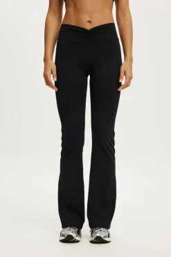 Ultra Soft Scrunch Front Flare