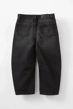 Unisex Barrel Leg Denim Jean