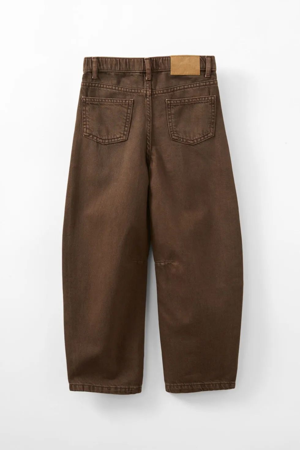 Unisex Barrel Leg Denim Jean