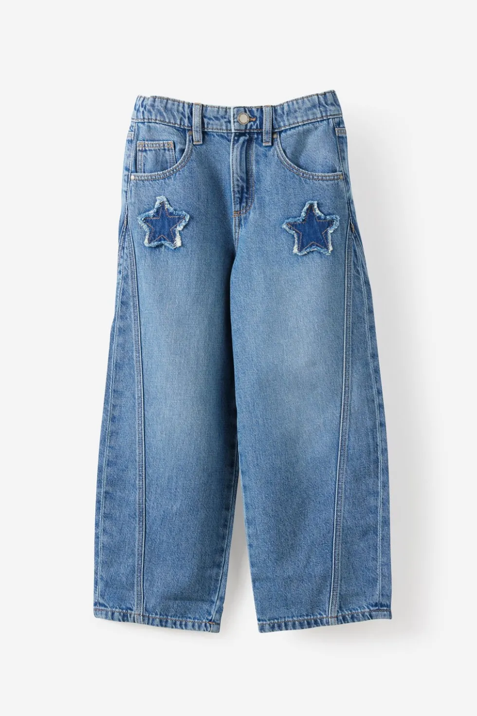 Unisex Super Barrel Leg Denim Jean