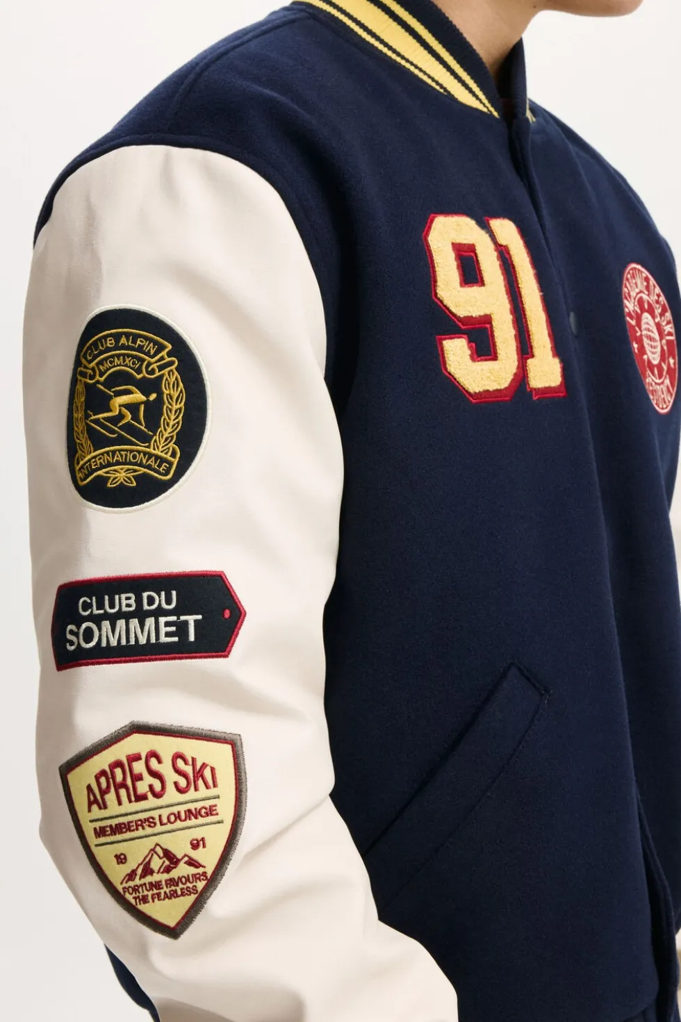 Varsity Bomber Jacket