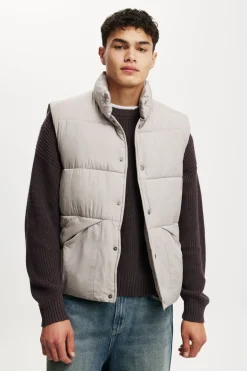 Vermont Puffer Vest for Men - An Eco-Friendly Choice | Cotton On
