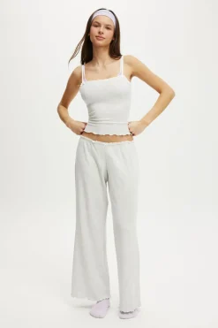 Waffle Baby Lock Square Neck Cami