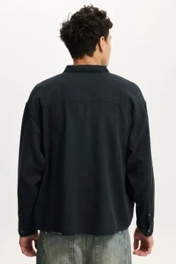 Washed Long Sleeve Shirt