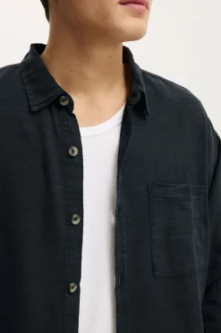 Washed Long Sleeve Shirt