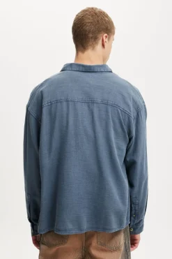 Washed Long Sleeve Shirt