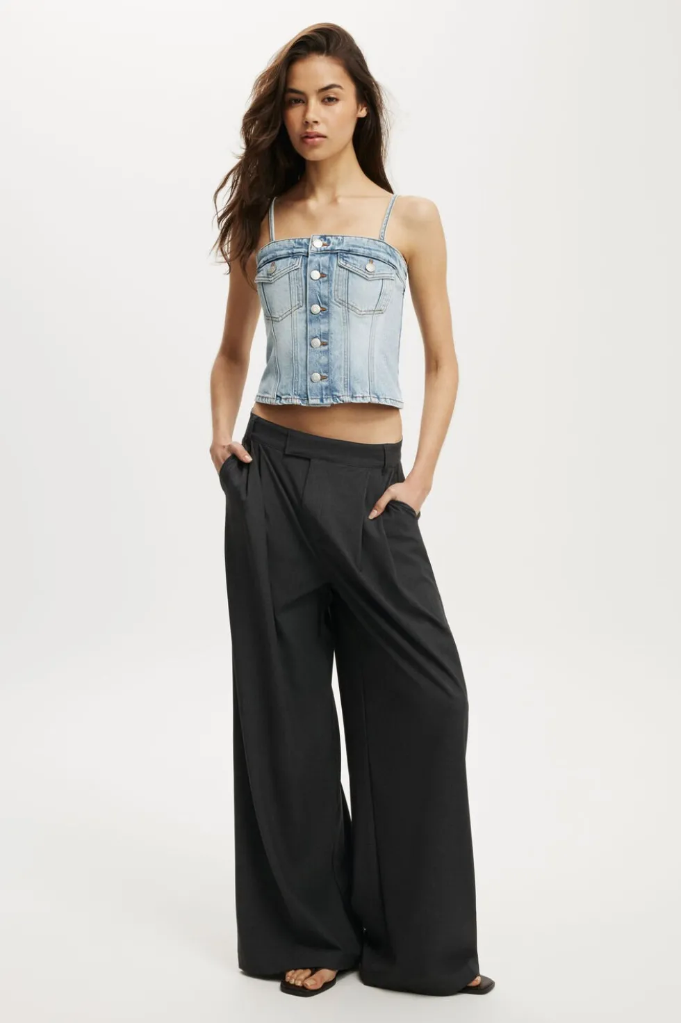 Willow Denim Corset