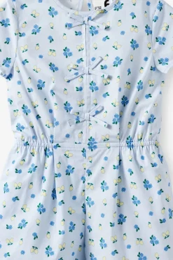 Woven Bow Playsuit