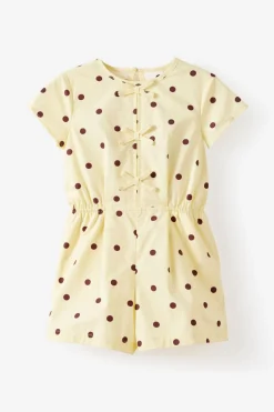 Woven Bow Playsuit